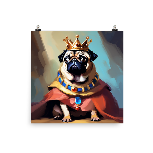 PugMug Custom Pug Poster