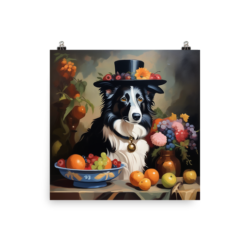 PugMug Custom Border Collie Poster