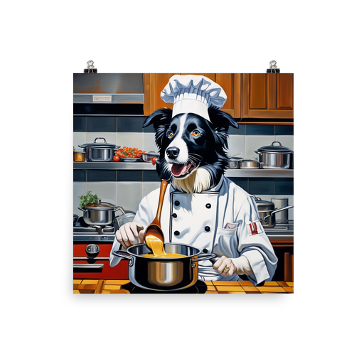PugMug Custom Border Collie Poster