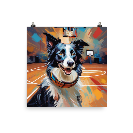 PugMug Custom Border Collie Poster