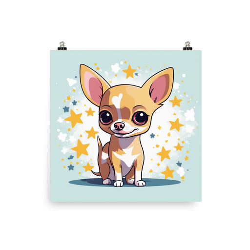 PugMug Custom Chihuahua Poster