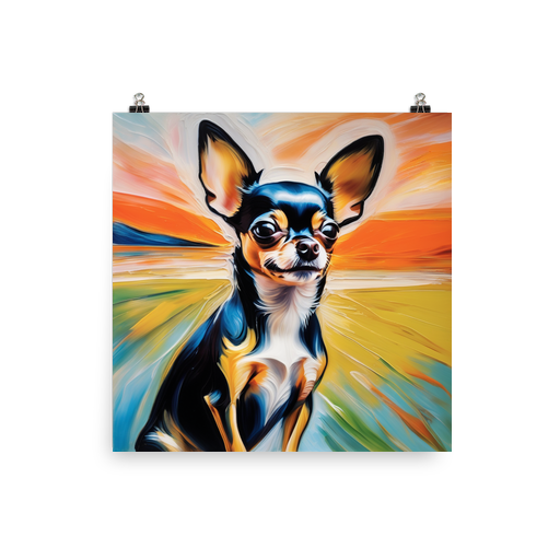 PugMug Custom Chihuahua Poster