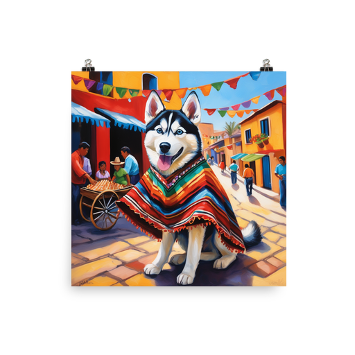 PugMug Custom Siberian Husky Poster