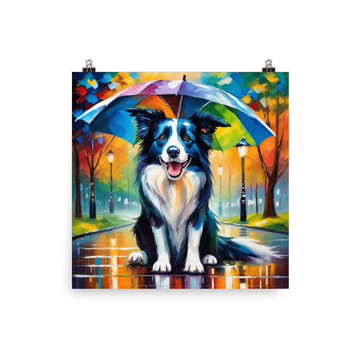 PugMug Custom Border Collie Poster