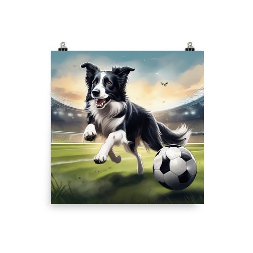 PugMug Custom Border Collie Poster