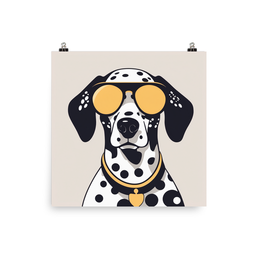 PugMug Custom Dalmatian Poster