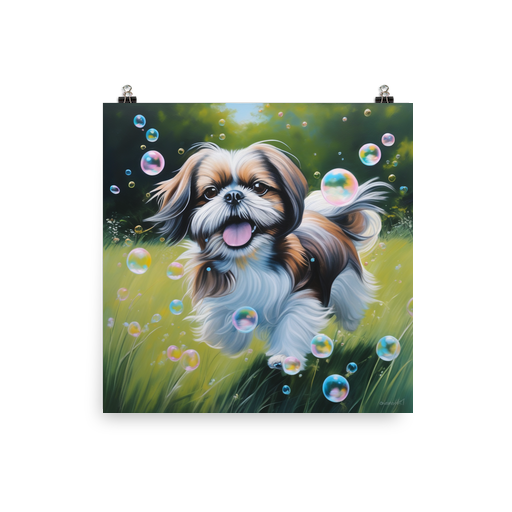 PugMug Custom Shih Tzu Poster