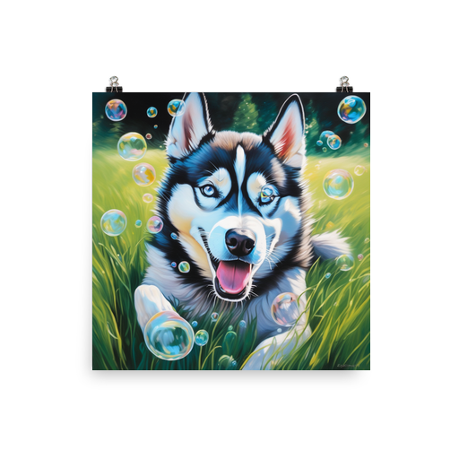 PugMug Custom Siberian Husky Poster