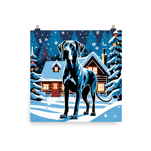 PugMug Custom Great Dane Poster