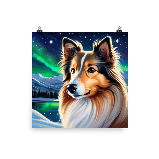 PugMug Custom Shetland Sheepdog Poster