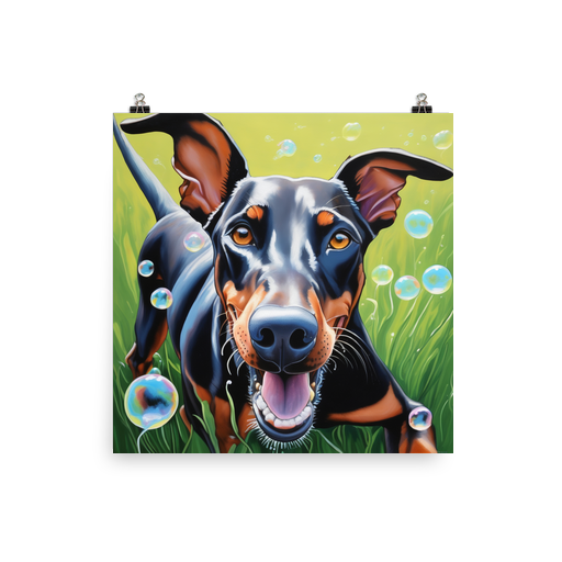 PugMug Custom Doberman Pinscher Poster