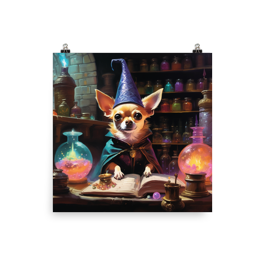 PugMug Custom Chihuahua Poster