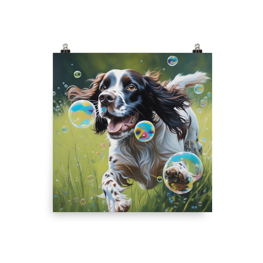 PugMug Custom English Springer Spaniel Poster