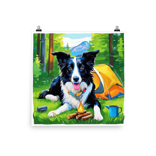 PugMug Custom Border Collie Poster