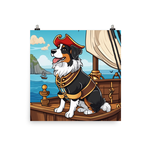 PugMug Custom Miniature American Shepherd Poster