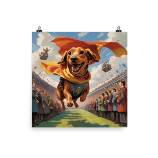 PugMug Custom Rex Poster