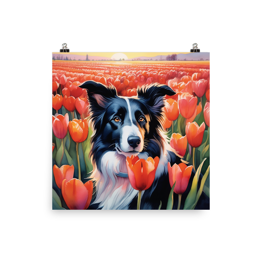 PugMug Custom Border Collie Poster
