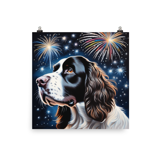 PugMug Custom English Springer Spaniel Poster