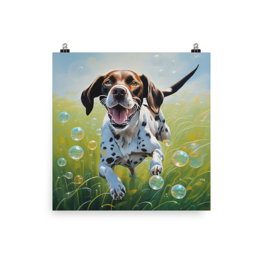 PugMug Custom Pointer Dog Poster