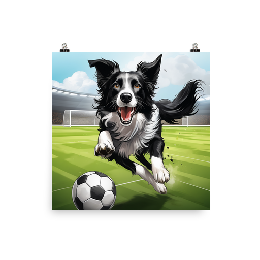 PugMug Custom Border Collie Poster