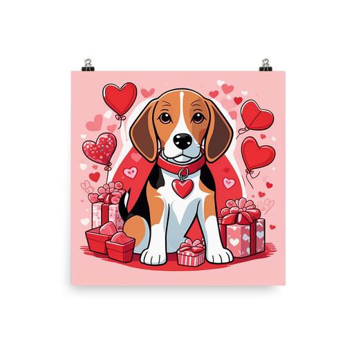 PugMug Custom Beagle Poster