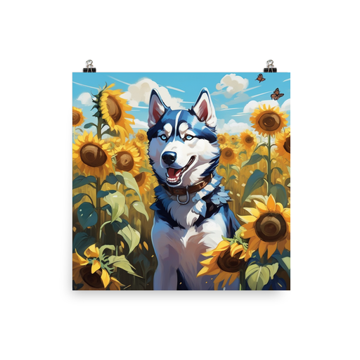 PugMug Custom Siberian Husky Poster
