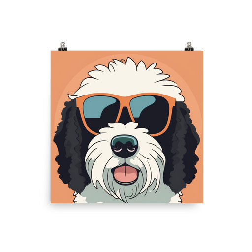 PugMug Custom Portuguese Water Dog Poster