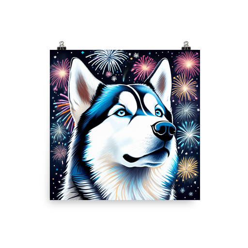 PugMug Custom Siberian Husky Poster