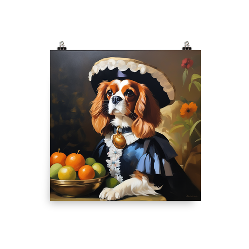 PugMug Custom Cavalier King Charles Spaniel Poster