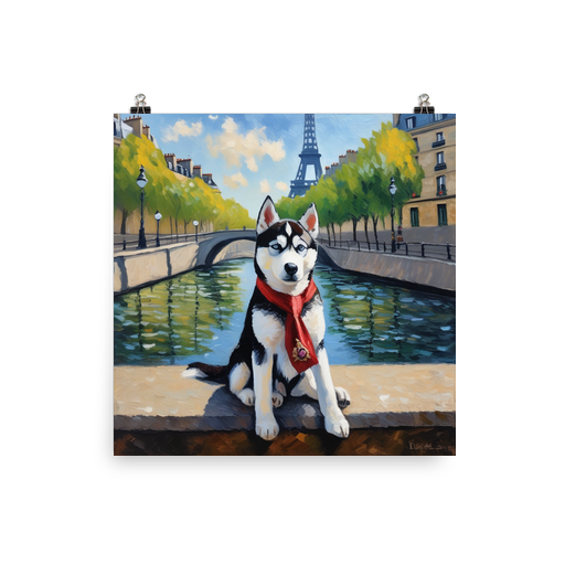 PugMug Custom Siberian Husky Poster