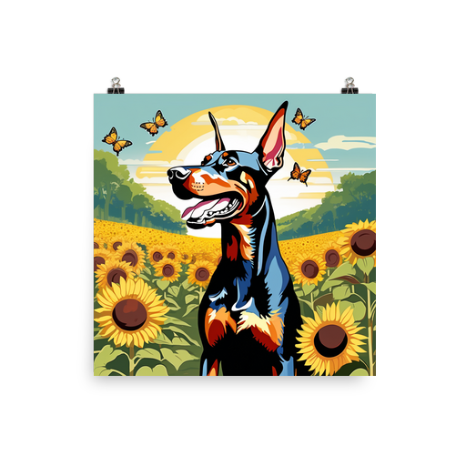 PugMug Custom Doberman Pinscher Poster