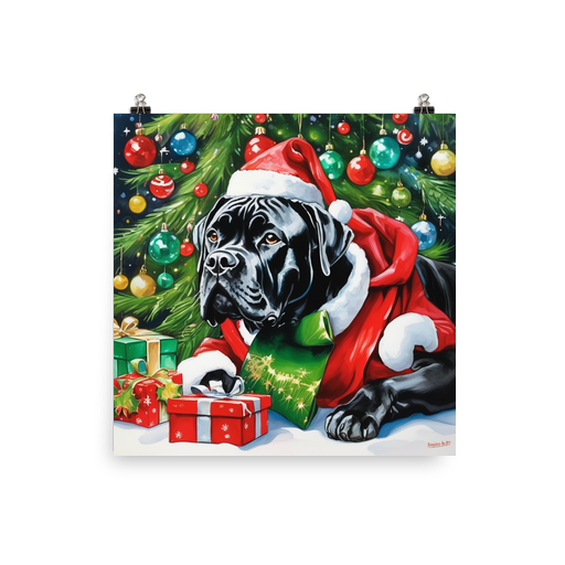 PugMug Custom Cane Corso Poster