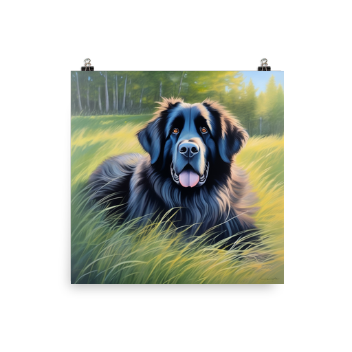 PugMug Custom Newfoundland Poster