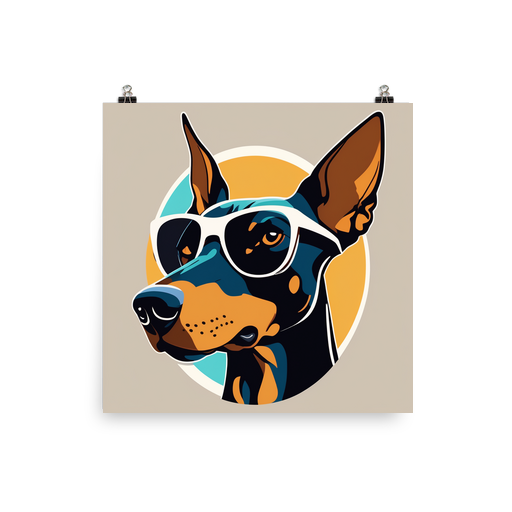 PugMug Custom Doberman Pinscher Poster