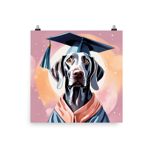 PugMug Custom Weimaraner Poster