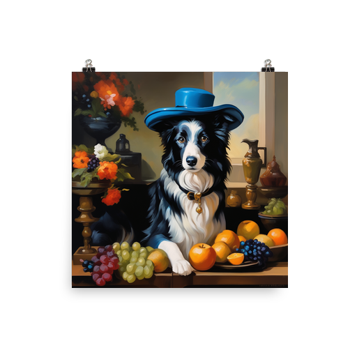 PugMug Custom Border Collie Poster