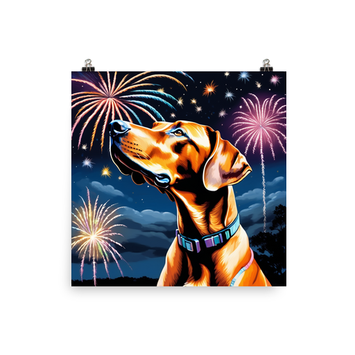 PugMug Custom Rhodesian Ridgeback Poster