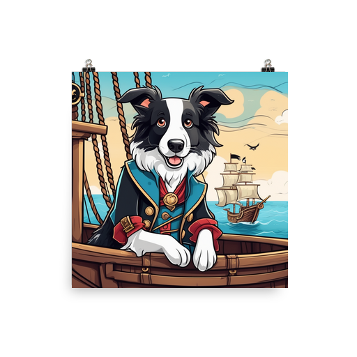 PugMug Custom Border Collie Poster