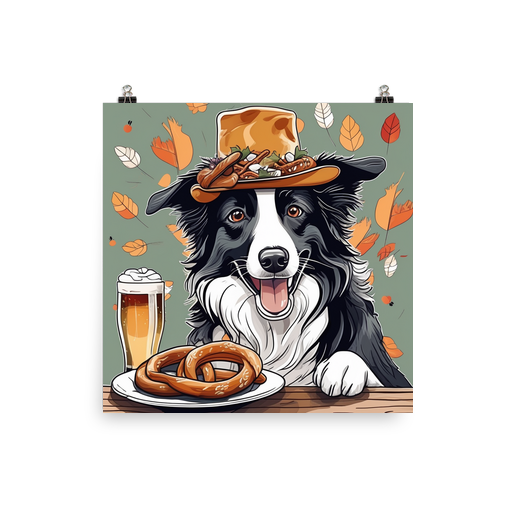 PugMug Custom Border Collie Poster