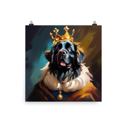 PugMug Custom Newfoundland Poster