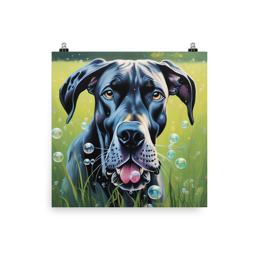 PugMug Custom Great Dane Poster