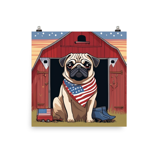 PugMug Custom Pug Poster