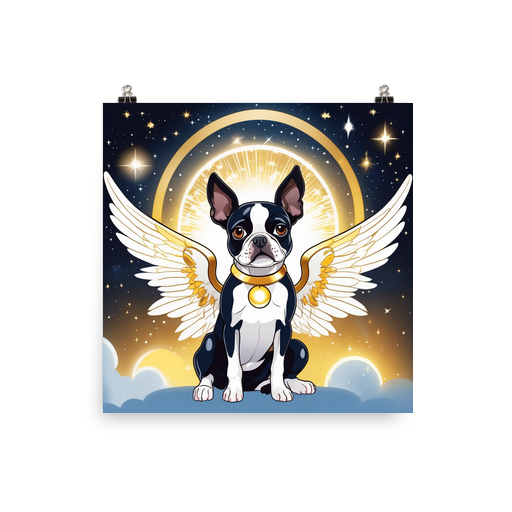 PugMug Custom Boston Terrier Poster