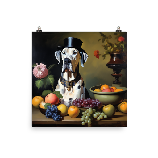 PugMug Custom Great Dane Poster