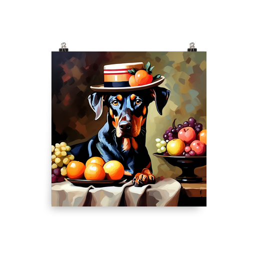 PugMug Custom Doberman Pinscher Poster