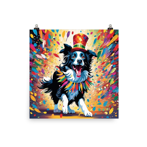 PugMug Custom Border Collie Poster