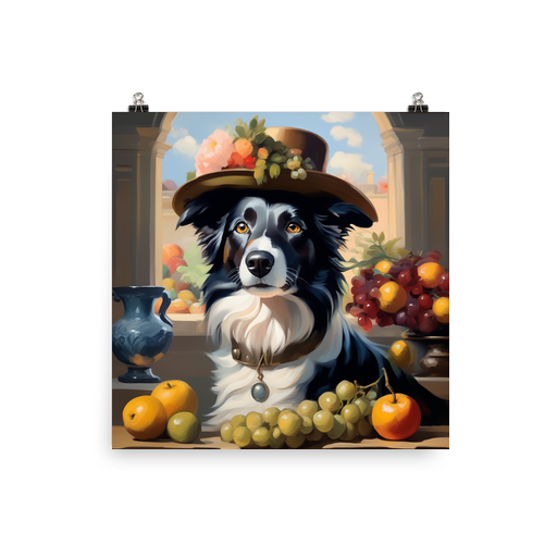 PugMug Custom Border Collie Poster