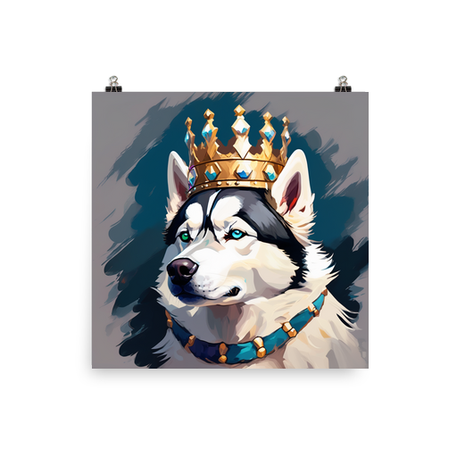 PugMug Custom Siberian Husky Poster
