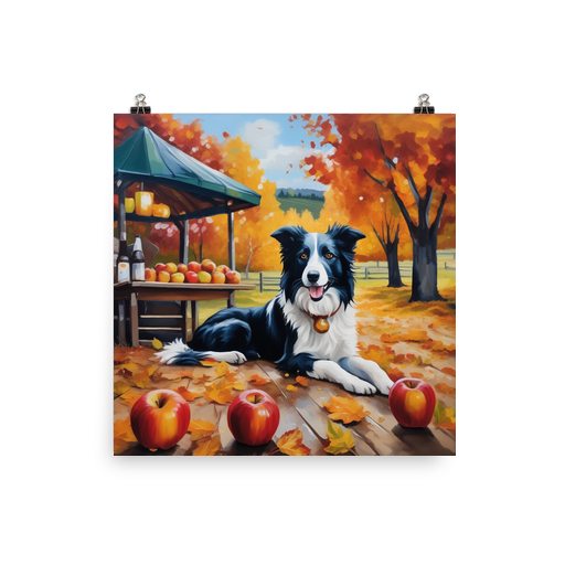 PugMug Custom Border Collie Poster