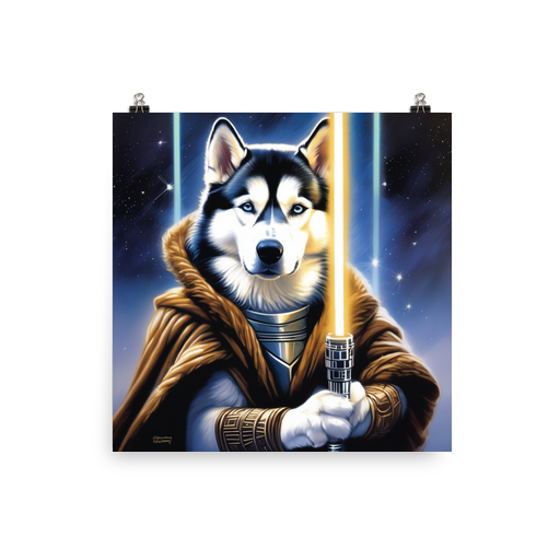 PugMug Custom Siberian Husky Poster